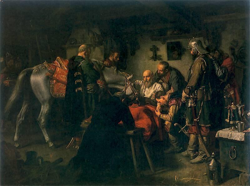 Louis Leopold  Boilly The Death of Czarniecki Sweden oil painting art